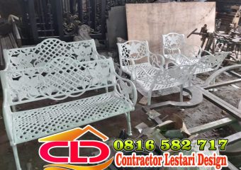 PRODUSEN KURSI TAMAN BESI TEMPA MURAH