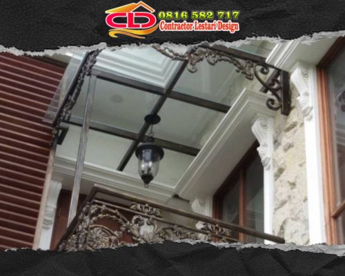 jual ornamen alumunium, lampu gantung