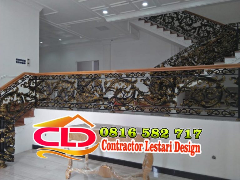 railing balkon,railing unik,railing moderenklasik,railing rumah mewah
