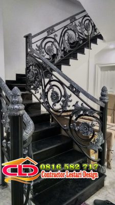 railing besi,raling almuniun,railing tangga,jenis railing besitempa