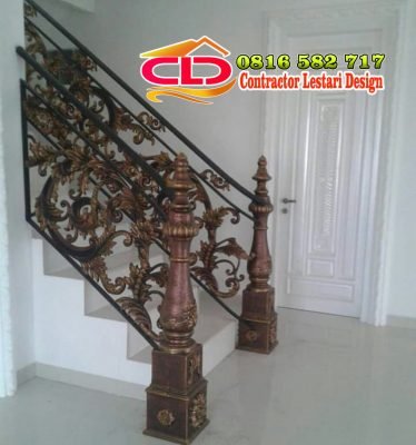 railing tangga almuniun,railing tangga laser kating,model railing tannga