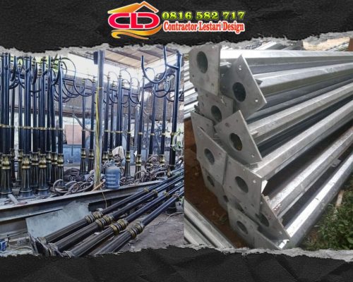 tiang lampu antik, produsen tiang lampu pju