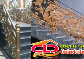 Berbagai Jenis Railing Tangga Rumah Mewah
