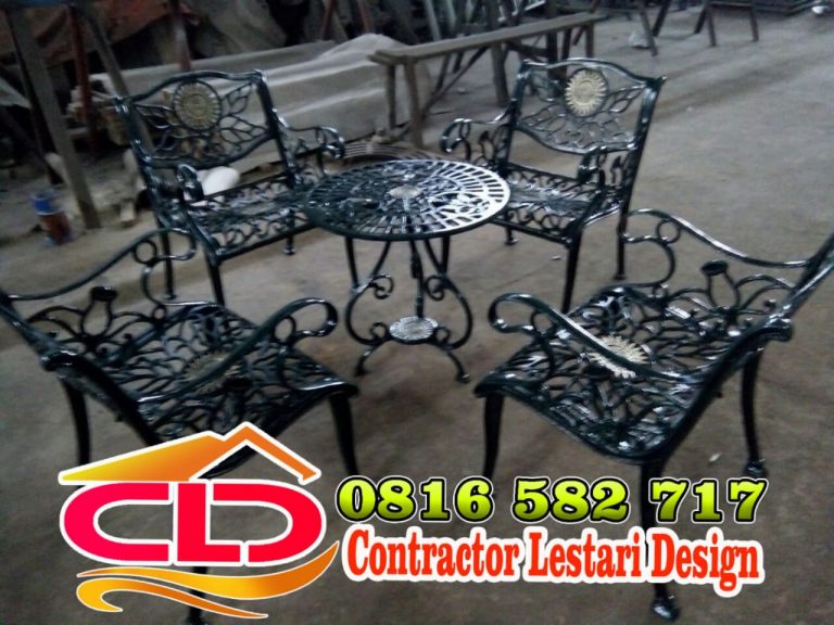 kursi taman Jakarta, distributor kursi taman, jasa bikin kursi