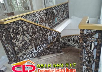 railing tangga model klasik