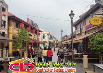 Lampu pju atau lampu taman dekoratif
