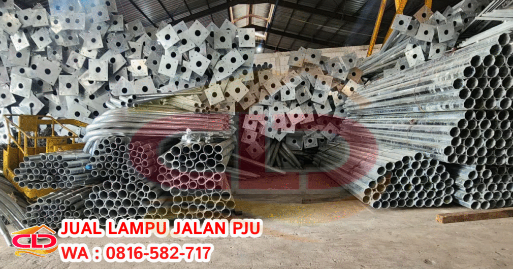 Tiang PJU Oktagonal
