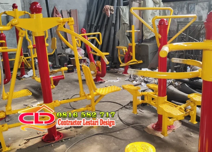 jual Chest Press, Leg Press, dan Pull Up Station, jual alat fitness outdoor
