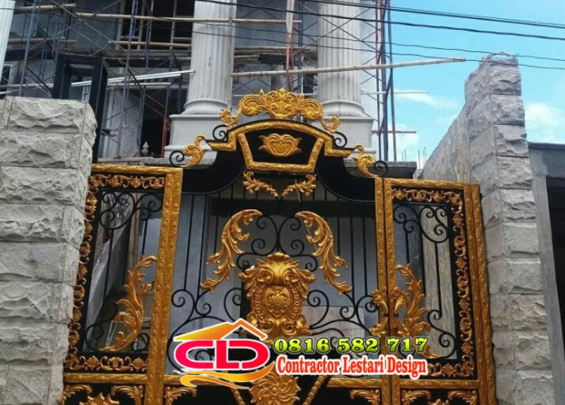Pagar Besi Tempa Minimalis Modern Dapat Menunjang Estetika Hunian